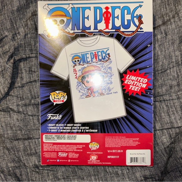 One Piece - Gear Two Boxed Pop! Tees [Size-2XL] - Picture 7 of 11